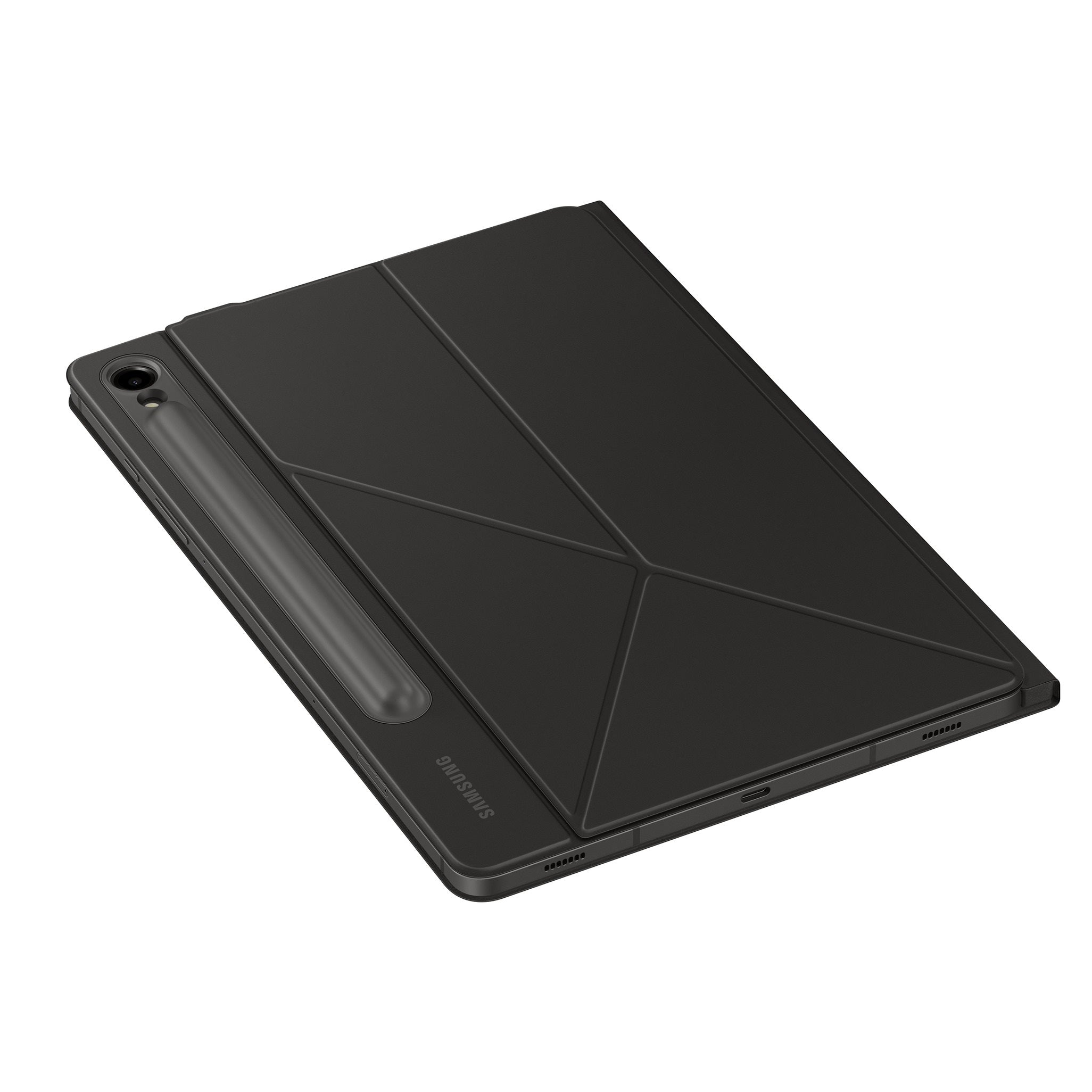 Samsung Galaxy Tab S10 Lite / S10 FE / S9 / S9 FE  Smart Book Cover - Black(EF-BX710PBEGWW), Slim and Lightweight, 6 Months Warranty - Image 3