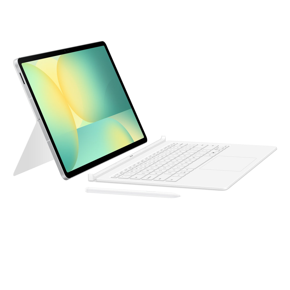 Samsung Galaxy Tab S10 FE+ Book Cover Keyboard with Trackpad - White(EF-DX625UWEGWW), Magnetic, Effortless Comes In 150°, AI Key, 6 Months Warranty - Image 5