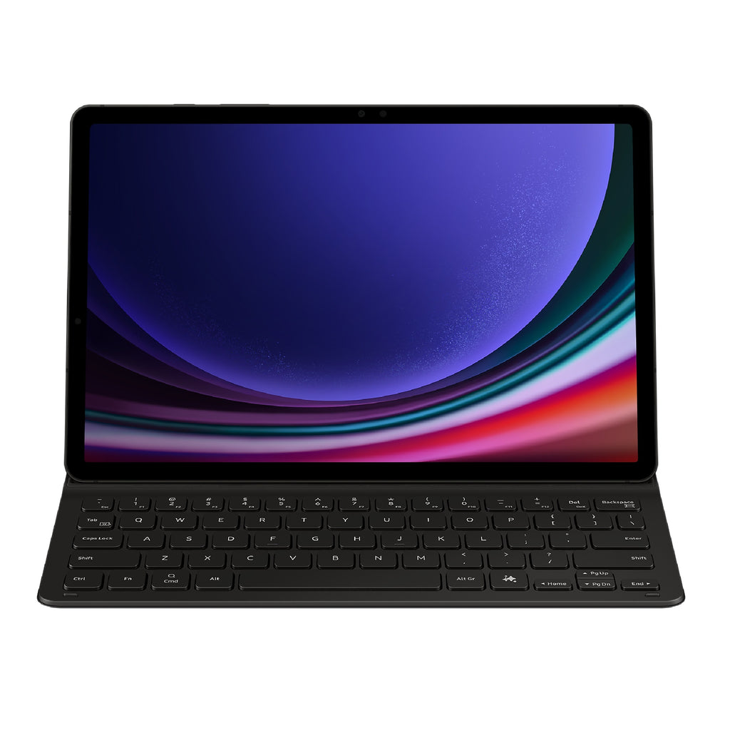 Samsung Galaxy Tab S10 Lite / S10 FE / Tab S9 / S9 FE Book Cover Keyboard Slim - Black(EF-DX720UBEGWW), Slim and Lightweight, AI Key, 6 Month Warranty - Image 2