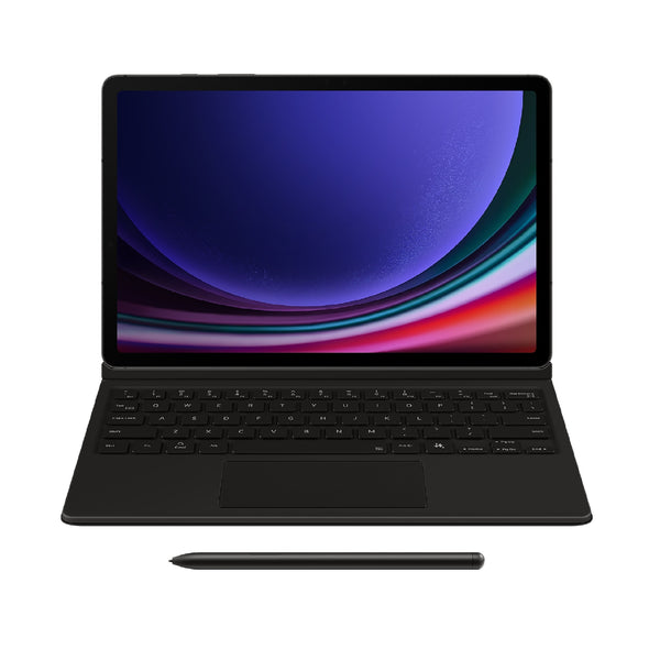 Samsung Galaxy Tab S10 Lite / S10 FE / Tab S9 / S9 FE Book Cover Keyboard - Black(EF-DX725UBEGWW), Effortless Comes In 150°, AI Key, 6 Months Warranty