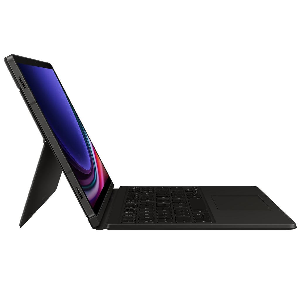 Samsung Galaxy Tab S10 Lite / S10 FE / Tab S9 / S9 FE Book Cover Keyboard - Black(EF-DX725UBEGWW), Effortless Comes In 150°, AI Key, 6 Months Warranty - Image 3