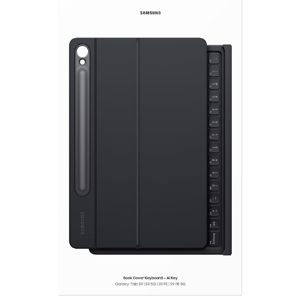 Samsung Galaxy Tab S10 Lite / S10 FE / Tab S9 / S9 FE Book Cover Keyboard - Black(EF-DX725UBEGWW), Effortless Comes In 150°, AI Key, 6 Months Warranty - Image 4