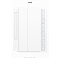 Samsung Galaxy Tab S10 FE / Tab S9 / S9 FE Book Cover Keyboard White - Magnetic(EF-DX725UWEGWW), Effortless Comes In 150°, AI Key, 6 Months  Warranty - Image 4