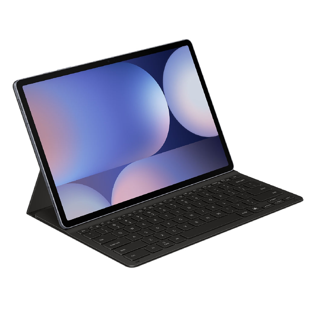 Samsung Galaxy Tab S10+ / Tab S9+ / Tab S9 FE+ Book Cover Keyboard Slim - Black(EF-DX820UBEGWW), Slim and Lightweight, AI Key, 6 Months Warranty - Image 1