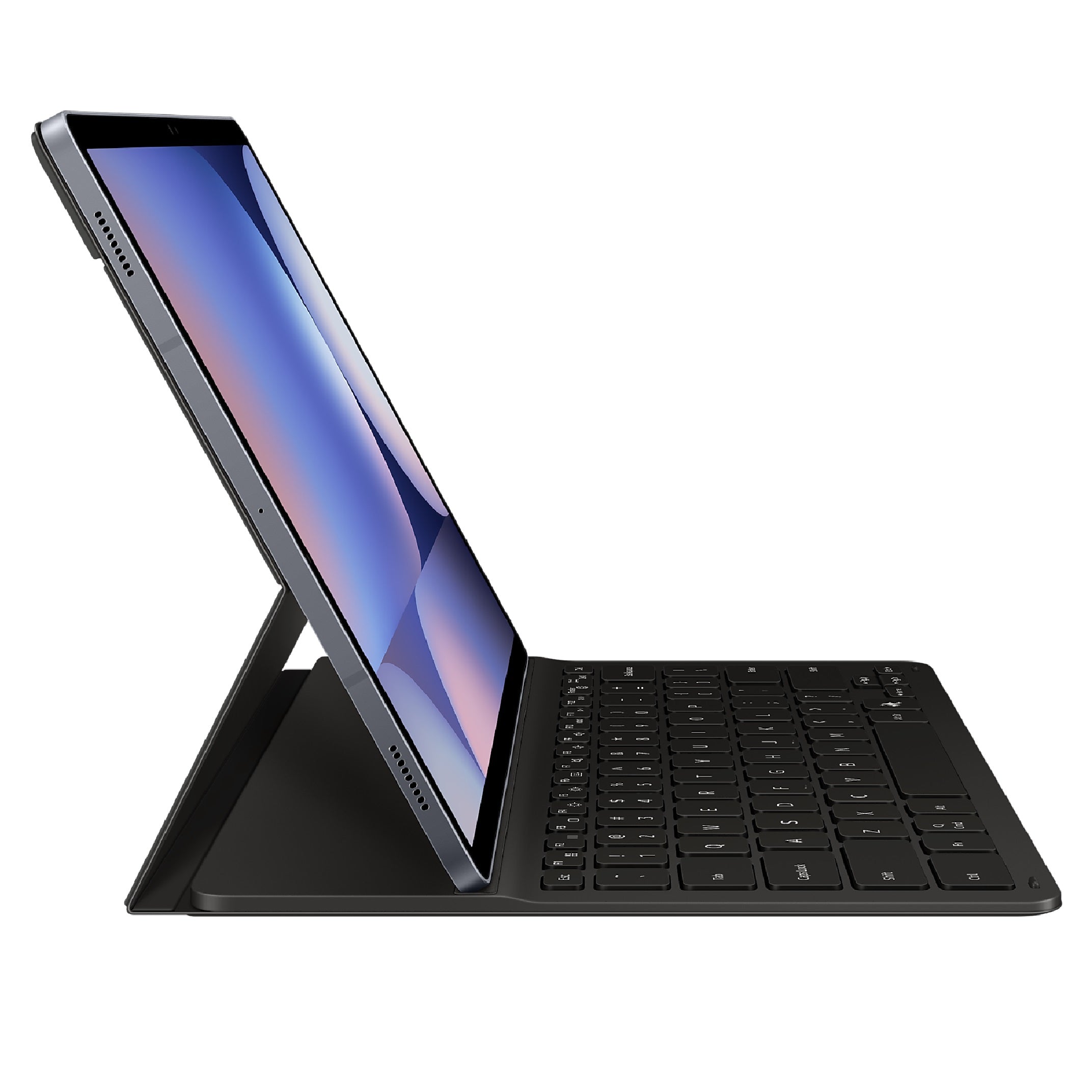 Samsung Galaxy Tab S10+ / Tab S9+ / Tab S9 FE+ Book Cover Keyboard Slim - Black(EF-DX820UBEGWW), Slim and Lightweight, AI Key, 6 Months Warranty - Image 3