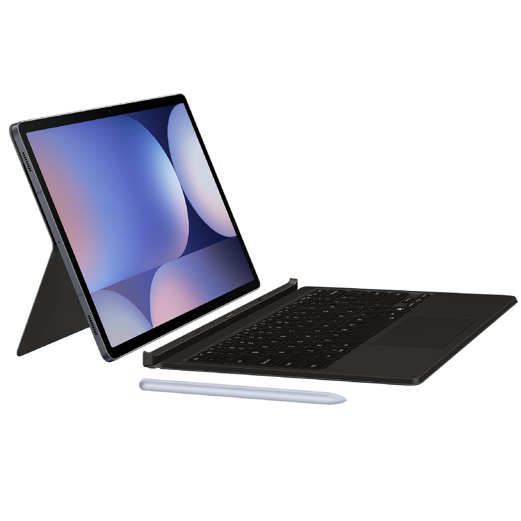 Samsung Galaxy Tab S10+ / Tab S9+ / Tab S9 FE+ Book Cover Keyboard - Black(EF-DX825UBEGWW),Magnetic, Effortless Comes In 150°,AI Key,6 Months Warranty - Image 1