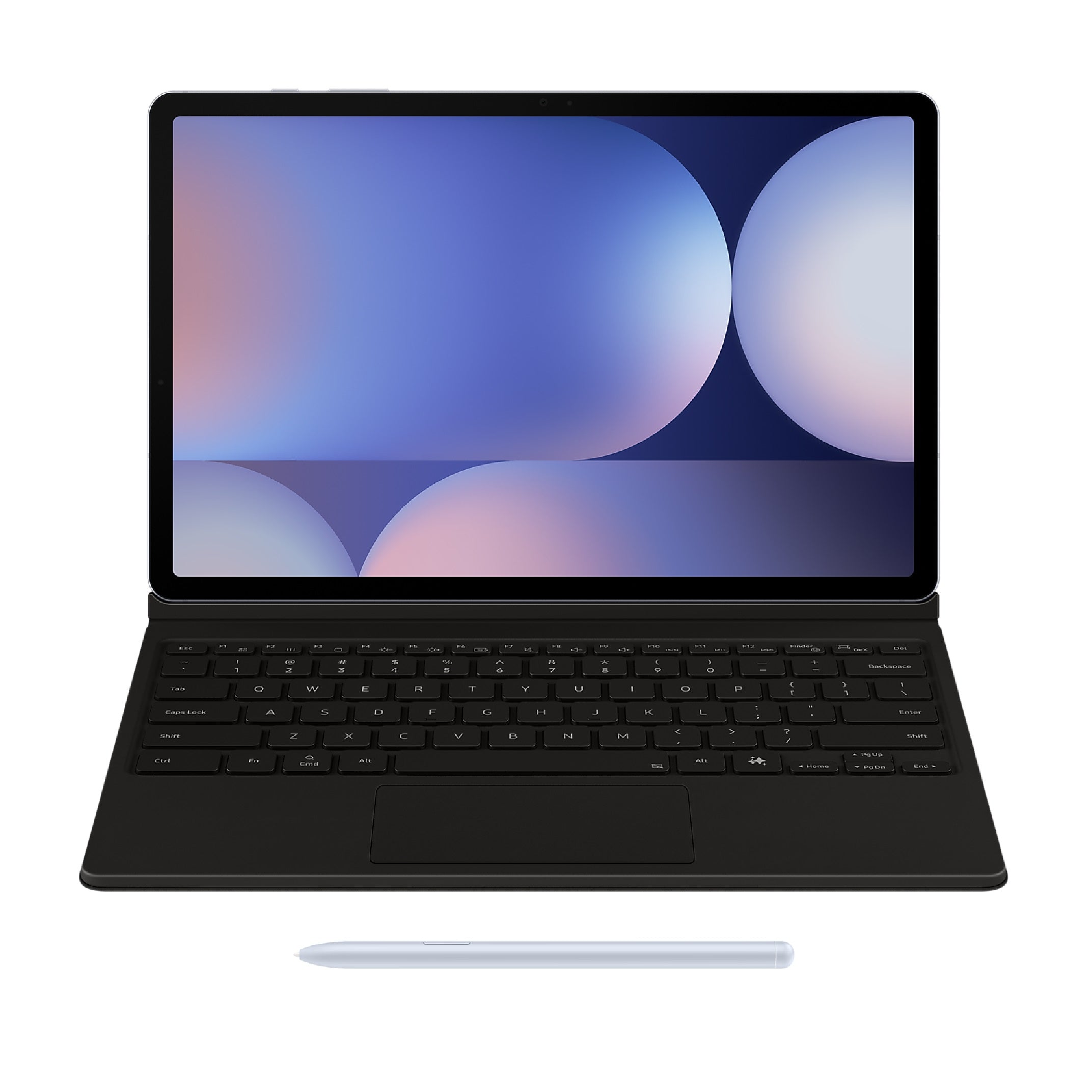 Samsung Galaxy Tab S10+ / Tab S9+ / Tab S9 FE+ Book Cover Keyboard - Black(EF-DX825UBEGWW),Magnetic, Effortless Comes In 150°,AI Key,6 Months Warranty - Image 2
