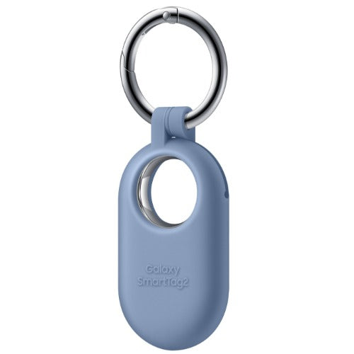 Samsung Galaxy SmartTag 2 Silicon Case - Blue (EF-PT560CLEGWW),*AU STOCK*,Soft-Touch Protection, Built-in Carabiner Ring, 1 Years Warranty - Image 2