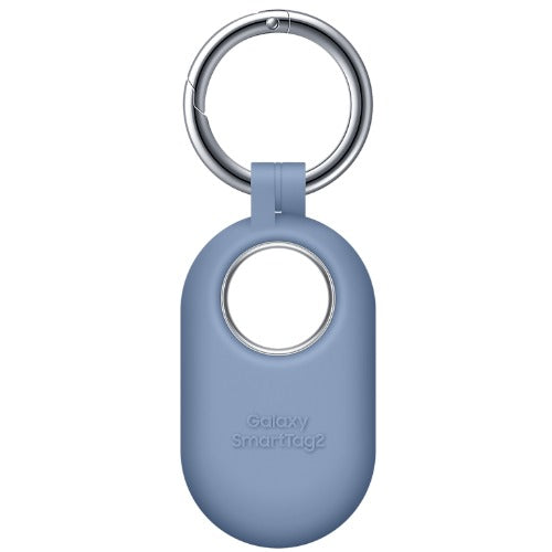 Samsung Galaxy SmartTag 2 Silicon Case - Blue (EF-PT560CLEGWW),*AU STOCK*,Soft-Touch Protection, Built-in Carabiner Ring, 1 Years Warranty - Image 1