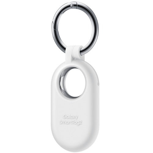 Samsung Galaxy SmartTag 2 Silicon Case - White (EF-PT560CWEGWW),*AU STOCK*, Soft-Touch Protection, Built-in Carabiner Ring, 1 Years Warranty - Image 2