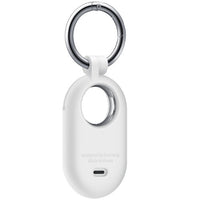 Samsung Galaxy SmartTag 2 Silicon Case - White (EF-PT560CWEGWW),*AU STOCK*, Soft-Touch Protection, Built-in Carabiner Ring, 1 Years Warranty - Image 3