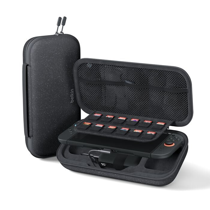 Belkin Gaming Charging Case 20W For Nintendo Switch 2 - (ENA001fqCH), Detachable 10K Power Bank, USB-C  to USB-C Cable (20 cm), 2 Years Warranty - Image 1