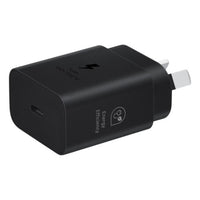 Samsung 25W GaN USB-C Fast Wall Charger - Black(EP-T2510NBEGAU), 1x USB-C, Supports up to 25W, Compact & Travel-Ready, 1 Year Warranty - Image 2