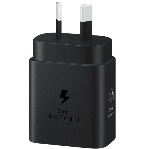Samsung 25W GaN USB-C Fast Wall Charger - Black(EP-T2510NBEGAU), 1x USB-C, Supports up to 25W, Compact & Travel-Ready, 1 Year Warranty - Image 4