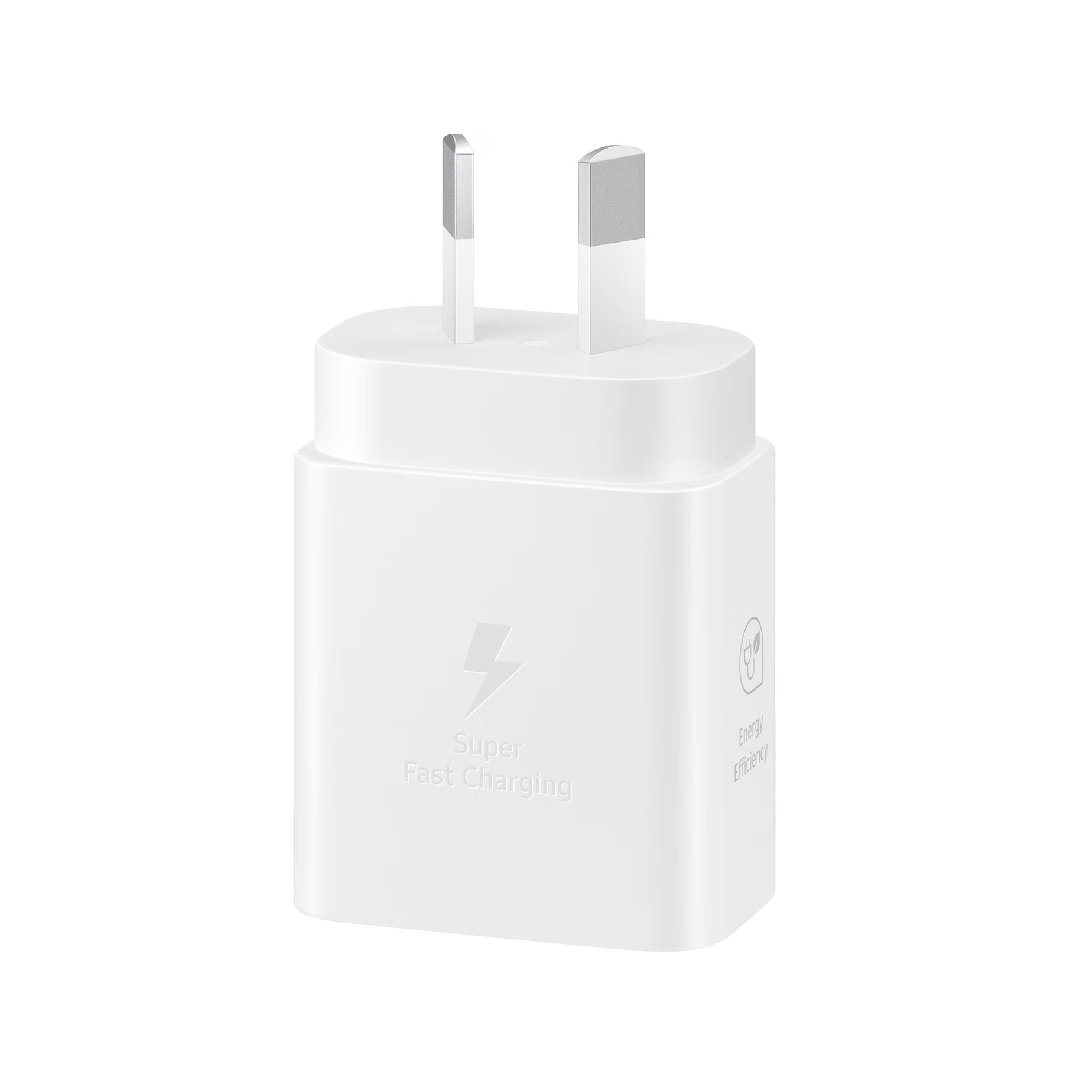 Samsung 25W GaN USB-C Fast Wall Charger - White(EP-T2510NWEGAU), 1x USB-C, Supports up to 25W, Compact & Travel-Ready, 1 Year Warranty - Image 2