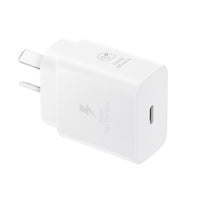 Samsung 25W GaN USB-C Fast Wall Charger - White(EP-T2510NWEGAU), 1x USB-C, Supports up to 25W, Compact & Travel-Ready, 1 Year Warranty - Image 3