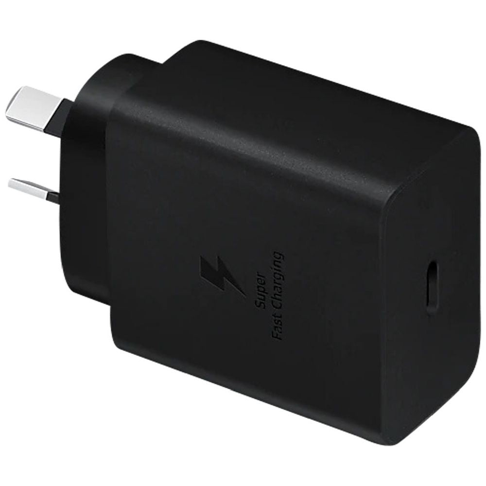 Samsung 45W PD Power Adapter with USB-C to C Cable (1.8M) - Black(EP-T4511XBEGAU), Versatile Compatibility, 6 Months Warranty - Image 1