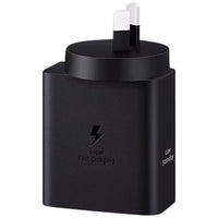 Samsung 50W Duo Power Adapter with USB-C to C Cable (1.8M) - Black(EP-T5020XBEGAU), 2xUSB-C, Multi Device Compatibility, 6 Months Warranty - Image 2
