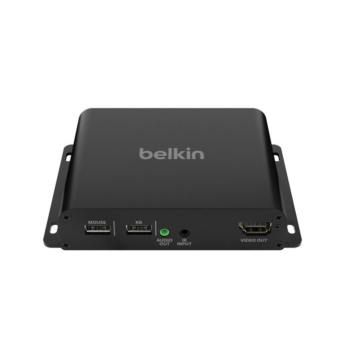 Belkin Cybersecurity and Secure KVM Extender Receiver Copper CAT6 - Universal Video, TAA-compliance, UHD 4K @60Hz 4:4:4 up to 100 m, 3-Year Warranty - Image 1