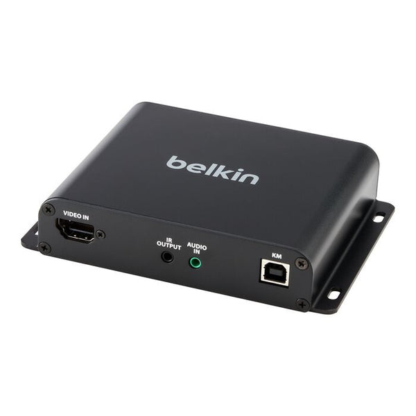 Belkin Cybersecurity and Secure KVM Extender Transmitter Copper CAT6 - Universal Video, UHD 4K@60Hz 4:2:0 up to 100m, TAA compliance, 3-Year Warranty