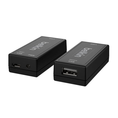 Belkin Cybersecurity and Secure KVM Extender Copper CAT6 USB Transmitter and Receiver, VELCRO® Tape ,TAA compliance, 3-Year Warranty - Image 2