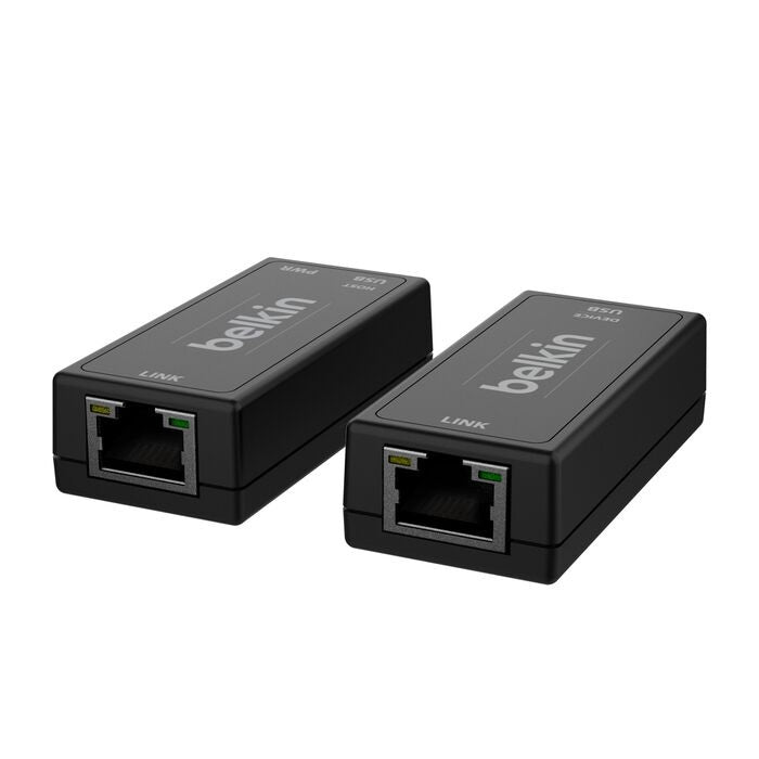 Belkin Cybersecurity and Secure KVM Extender Copper CAT6 USB Transmitter and Receiver, VELCRO® Tape ,TAA compliance, 3-Year Warranty - Image 1