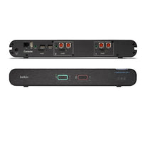 Belkin Universal 2nd Gen Secure KVM Switch w/ CAC - Black (F1DN102KVM-UN-4),12VDC 2.5A, 2 Years Warranty - Image 1