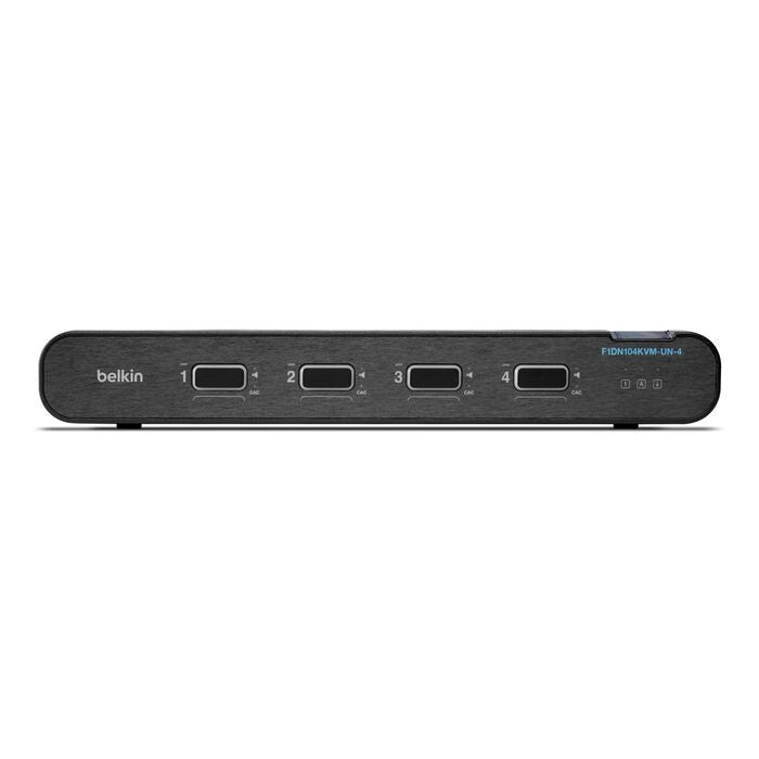 Belkin Universal 2nd Gen Secure KVM Switch, 4-Port Single Head w/ CAC - Black (F1DN104KVM-HA-4) - Image 4
