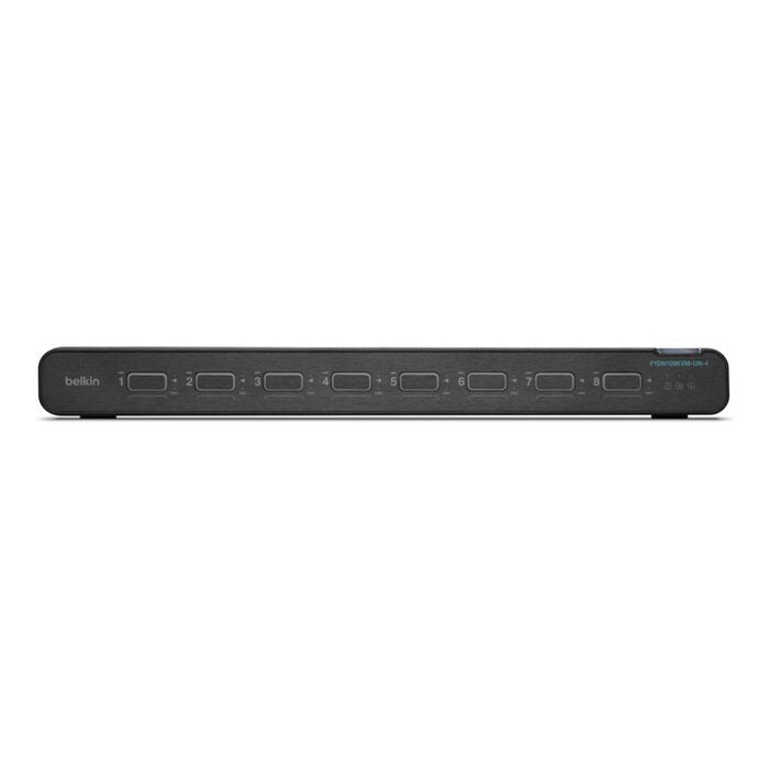 Belkin Cybersecurity and Secure KVM Universal 2nd Gen Secure KVM Switch, 8-Port Single Head w/ CAC - Black (F1DN108KVM-UN-4),12V,2.5A,2 Years Warranty - Image 4
