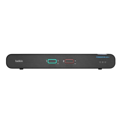 Belkin Universal 2nd Gen Secure KVM Switch, 2-Port Dual Head w/CAC - Belkin (F1DN202KVM-HA-4) - Image 1