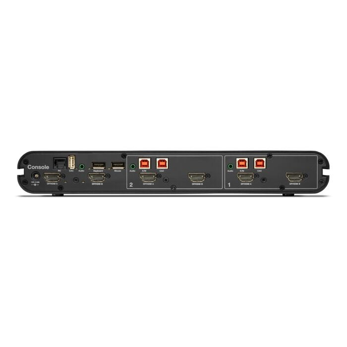Belkin Universal 2nd Gen Secure KVM Switch, 2-Port Dual Head w/CAC - Belkin (F1DN202KVM-HA-4) - Image 2