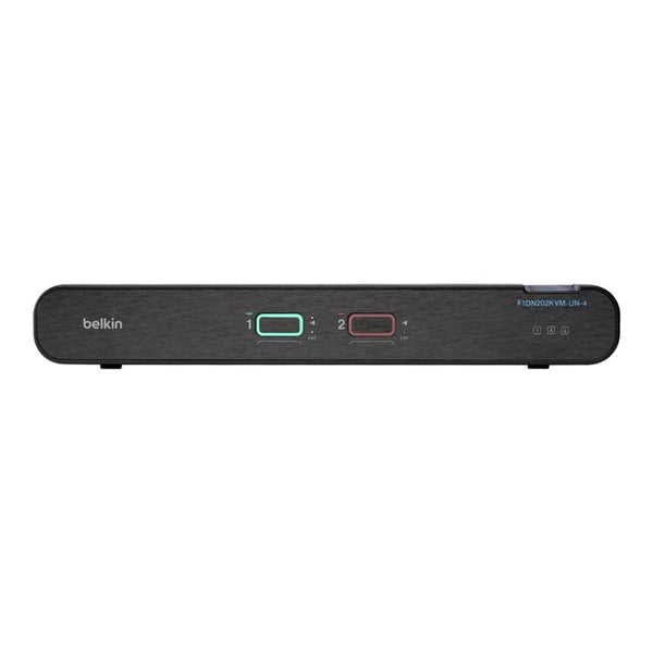 Belkin Universal 2nd Gen Secure KVM Switch, 2-Port Dual Head w/CAC - Belkin (F1DN202KVM-UN-4)