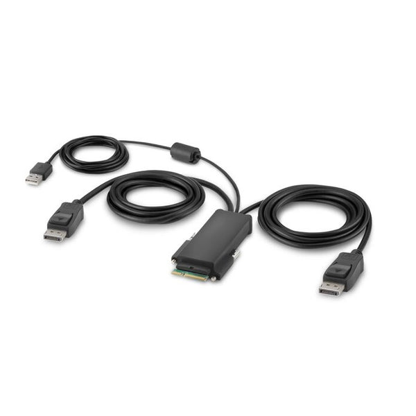 Belkin Cybersecurity and Secure KVM 4-Port Dual Head DP Modular Secure KVM Switch PP4.0 W/ Remote - Black(F1DN204MOD-PP-4),12VDC 2.5A,2 Years Warranty