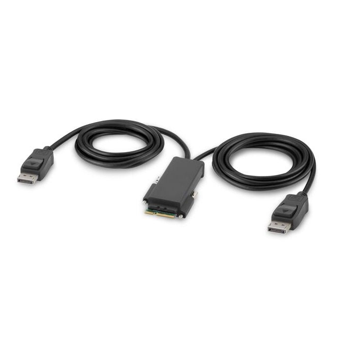 Belkin Cybersecurity and Secure KVM 4-Port Dual Head DP Modular Secure KVM Switch PP4.0 W/ Remote - Black(F1DN204MOD-PP-4),12VDC 2.5A,2 Years Warranty - Image 3