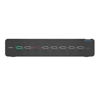 Belkin Cybersecurity and Secure KVM Universal 2nd Gen Secure KVM Switch, 8-Port Dual Head w/ CAC - Black (F1DN208KVM-UN-4),12VDC 4.0A, 2 Years Warrant - Image 1
