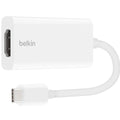 Belkin USB-C to HDMI Adapter - White (F2CU038dsWHTAPL), 4K@60Hz, Dolby Vision, HDCP 2.2, 6-Layer Circuit Board, Wi-Fi Shielding, 2-Year Warranty - Image 1