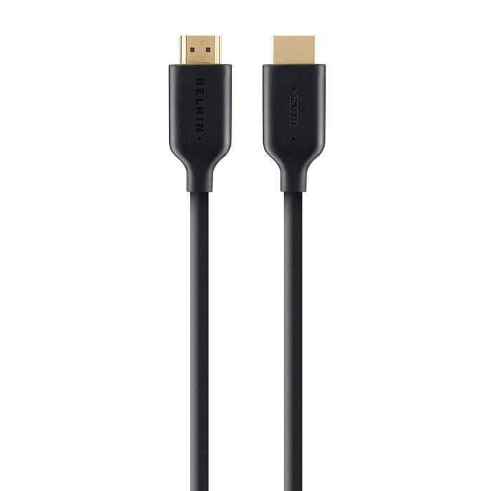 Belkin High Speed HDMI Cable With Ethernet 4K/Ultra HD Compatible (5M) - Black (F3Y021bt5M), 120Hz, 10.2Gbps Bandwidth, 2 Years Warranty - Image 1