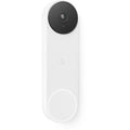 Google Nest Doorbell (Battery) - Snow(GA01318-AU), 720 HD / 1MP, Rechargeable, Wire-Free Battery, Built-in Microphone, 1 Year Warranty - Image 1