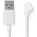 Google Nest Cam Indoor Charging Cable (1M) - Snow(GA02279-AU), USB-A, Magnetic Connector, Compatible with Nest Cam (Battery), 1 Year Warranty - Image 1