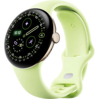 Google Pixel Watch 4 Wi-Fi (41mm) - Champagne Gold with Lemongrass Active Band(GA06002-US) *AU STOCK*, AMOLED, 2GB/32GB, NFC, 325mAh, 2 Years Warranty - Image 1