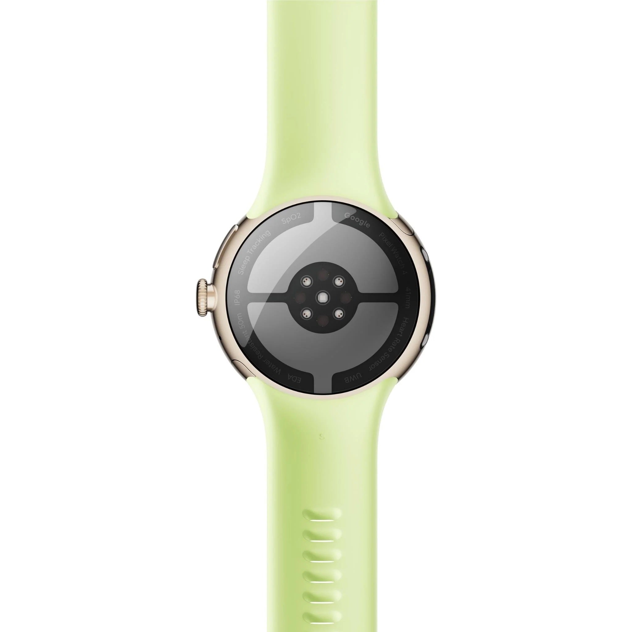 Google Pixel Watch 4 Wi-Fi (41mm) - Champagne Gold with Lemongrass Active Band(GA06002-US) *AU STOCK*, AMOLED, 2GB/32GB, NFC, 325mAh, 2 Years Warranty - Image 4