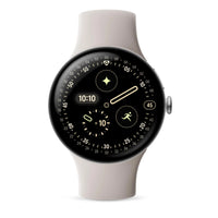 Google Pixel Watch 4 Wi-Fi (45mm) - Polished Silver with Porcelain Active Band(GA09308-US) *AU STOCK*, AMOLED, 2GB/32GB, NFC, 455mAh, 2 Years Warranty - Image 3