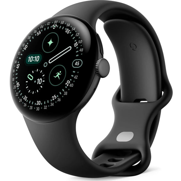 Google Pixel Watch 4 Wi-Fi (41mm) - Matte Black with Obsidian Active Band(GA09958-US) *AU STOCK*, AMOLED, 2GB/32GB, NFC, 325mAh, 2 Years Warranty