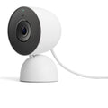 Google Nest Gen3 Wired Indoor Camera - Snow(GA09973-AU), 2K HDR, 152° FOV, Weather-resistant (IP65), Night Vision, 1 Year Warranty - Image 1