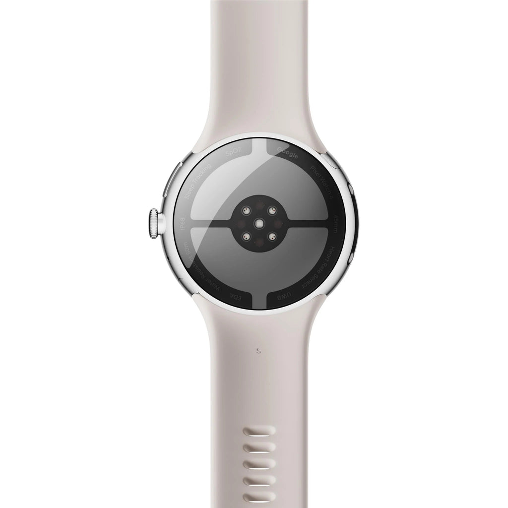 Google Pixel Watch 4 Wi-Fi (41mm) - Polished Silver with Porcelain Active Band(GA10830-US) *AU STOCK*, AMOLED, 2GB/32GB, NFC, 325mAh, 2 Years Warranty - Image 4