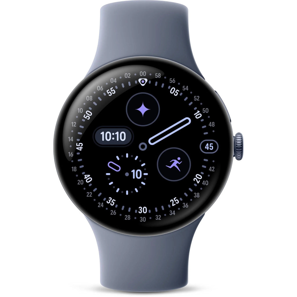 Google Pixel Watch 4 LTE (45mm) - Satin Moonstone with Moonstone Active Band(GA10849-US) *AU STOCK*, AMOLED, 2GB/32GB, NFC, 455mAh, 2 Years Warranty - Image 3