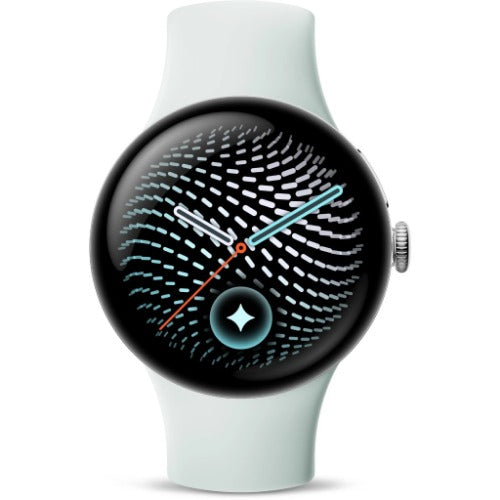 Google Pixel Watch 5 WiFi (45mm) - Polished Silver with Fog Active Band (2nd Gen)(GA10892-US) *AU STOCK*, AMOLED, 3GB/64GB, 465mAh, 2 Years Warranty - Image 3
