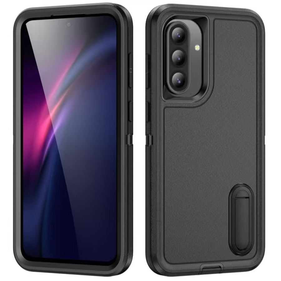 USP Rugged Samsung Galaxy A36 5G (6.7") Case Black - No-Slip, Sleek, Ultimate Protection, Strong & Durable, Built-in-Kickstand,  5 Years Warranty - Image 1