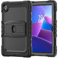 USP Rugged Lenovo Tab 10.1" Case Black - Built-in-Kickstand, Hand & Shoulder Strap, DropProof, Shock Resistance, 5 Years Warranty - Image 1