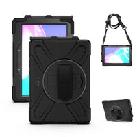 USP Rugged Samsung Galaxy Tab Active5 Pro/Tab Active4 Pro/Tab Active Pro (10.1") Case Black- Built-in-Kickstand,Hand & Shoulder Strap,5 Years Warranty - Image 4